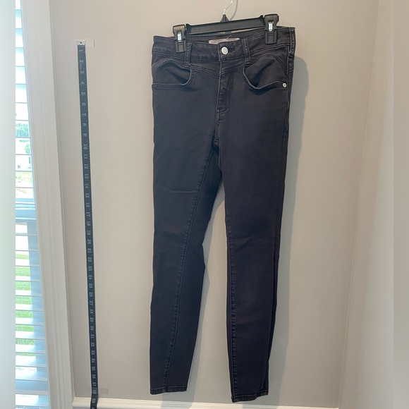 Pilcro & the Letterpress Black Skinny Jeans Women’s Size 25 Anthropologie Brand - Picture 5 of 12